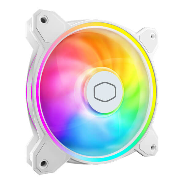 Cooler Master MasterFan MF120 Halo 2 White PWM ARGB Cabinet Fan