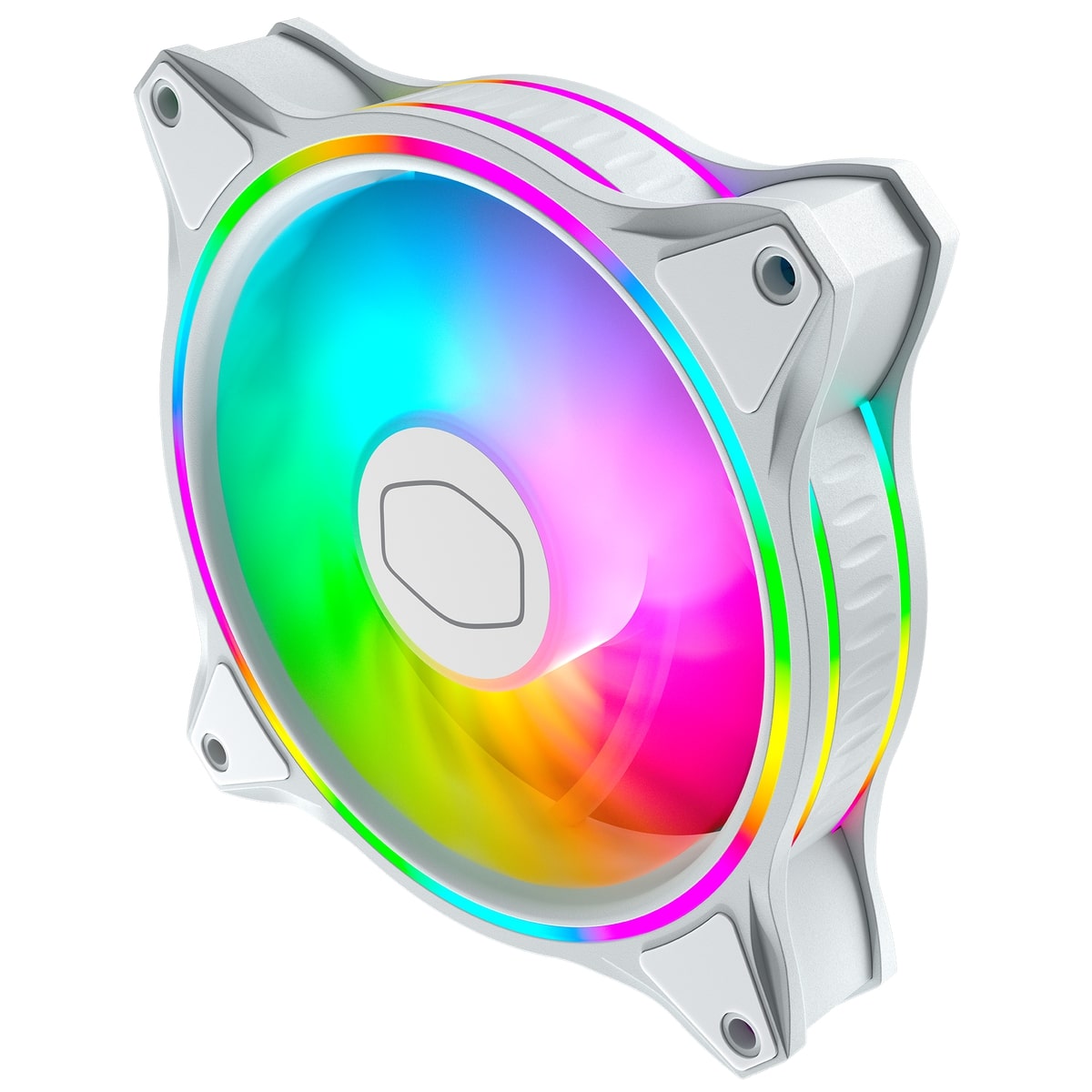 Cooler Master MasterFan MF120 Halo White Edition ARGB Cabinet Fan (Triple Pack) MFL-B2DW-183PA-R1 – TechCure India