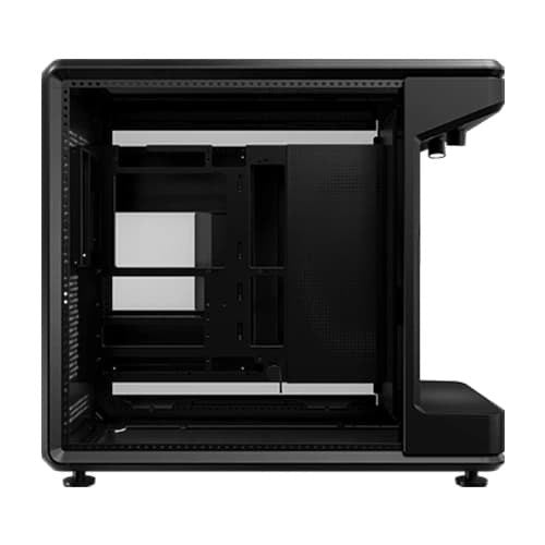 Cooler Master MasterFrame 360 Stage LCD Black ATX Mid Tower Cabinet with Customizable Front LCD Display, Open-Frame Modular Design, Advanced High-Airflow And Up To 360mm Radiator Support – TechCure India