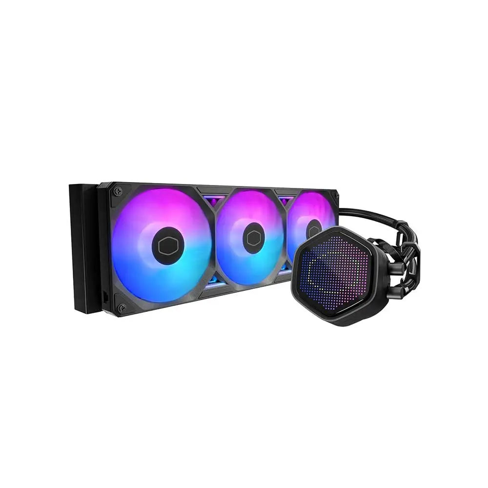 Cooler Master MasterLiquid Atmos II Pixel LED 360mm CPU Liquid Cooler Black (MLX-D36M-A25SZ-P1) – TechCure India