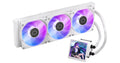 Cooler Master MasterLiquid Core LCD 360 4-Inch ARGB Liquid CPU Cooler - White – TechCure India