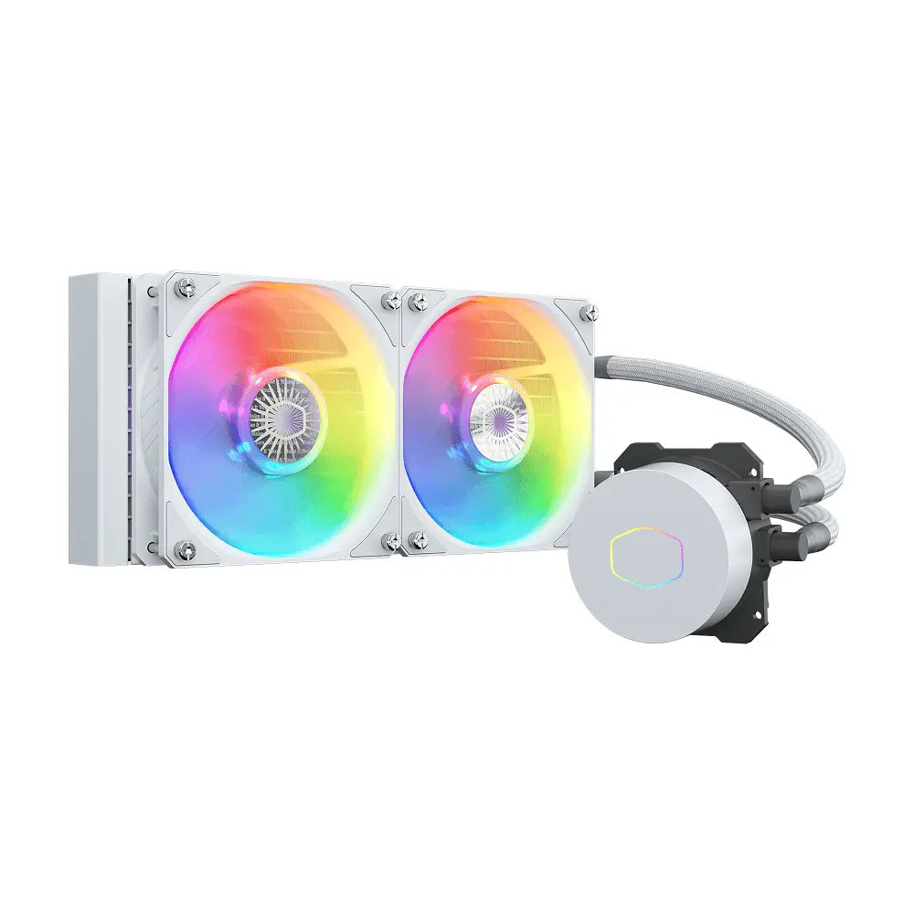 Cooler Master Masterliquid Ml240L Argb White Edition V2 Cpu Liquid Cooler (Mlw-D24M-A18Pw-Rw) – TechCure India