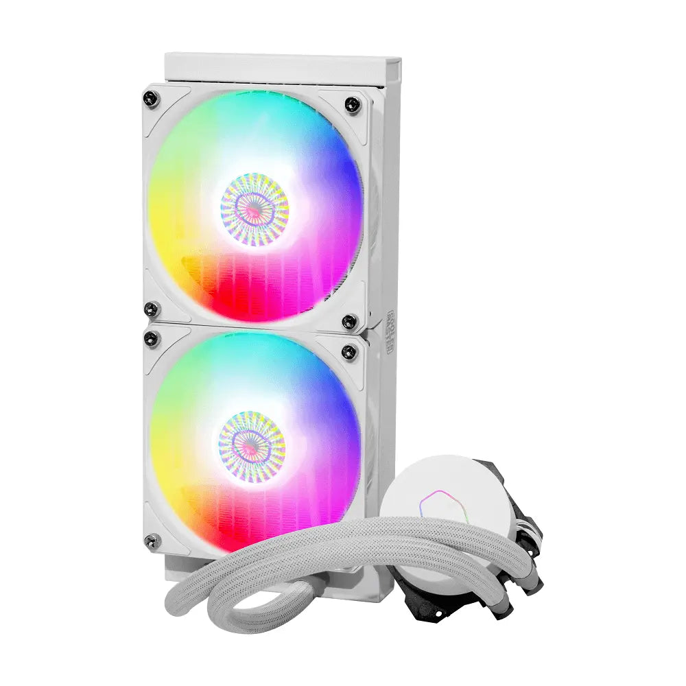 Cooler Master Masterliquid Ml240L Argb White Edition V2 Cpu Liquid Cooler (Mlw-D24M-A18Pw-Rw) – TechCure India