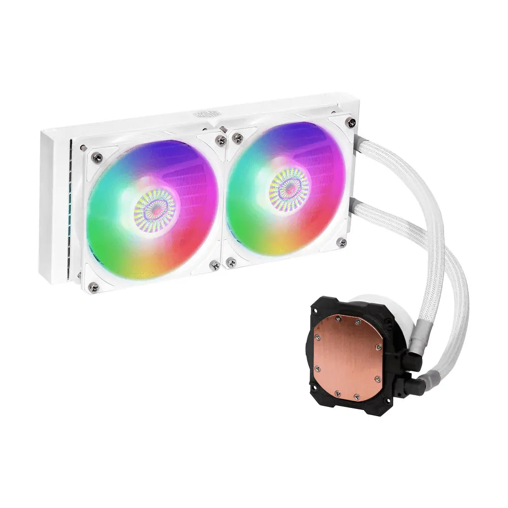 Cooler Master Masterliquid Ml240L Argb White Edition V2 Cpu Liquid Cooler (Mlw-D24M-A18Pw-Rw) – TechCure India