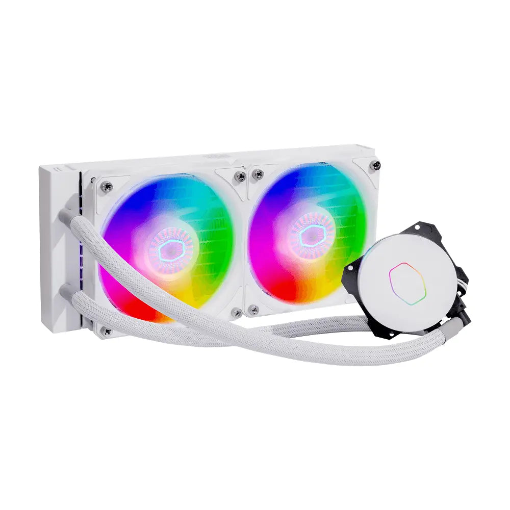 Cooler Master Masterliquid Ml240L Argb White Edition V2 Cpu Liquid Cooler (Mlw-D24M-A18Pw-Rw) – TechCure India