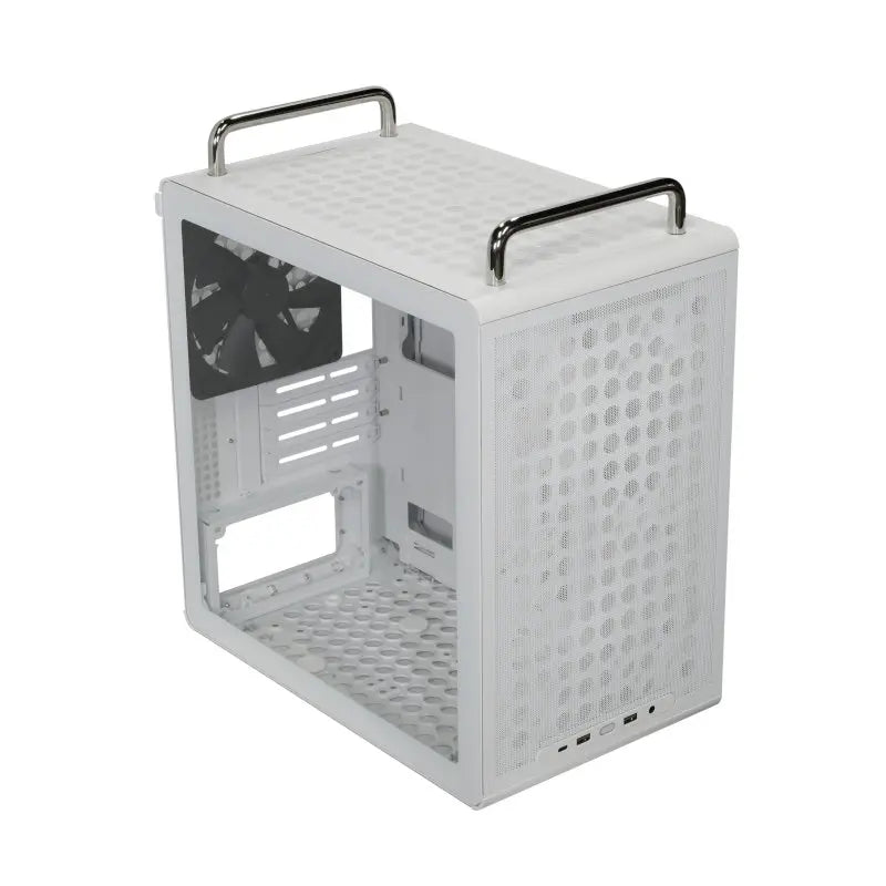 Cooler Master Qube 340 mATX Cabinet White (Q340-WGNN-S00) – TechCure India