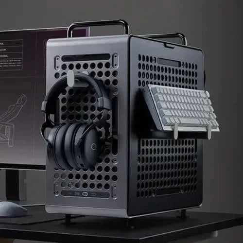 Cooler Master QUBE 540 Stardust Iron Mid Tower Gaming Cabinet – TechCure India