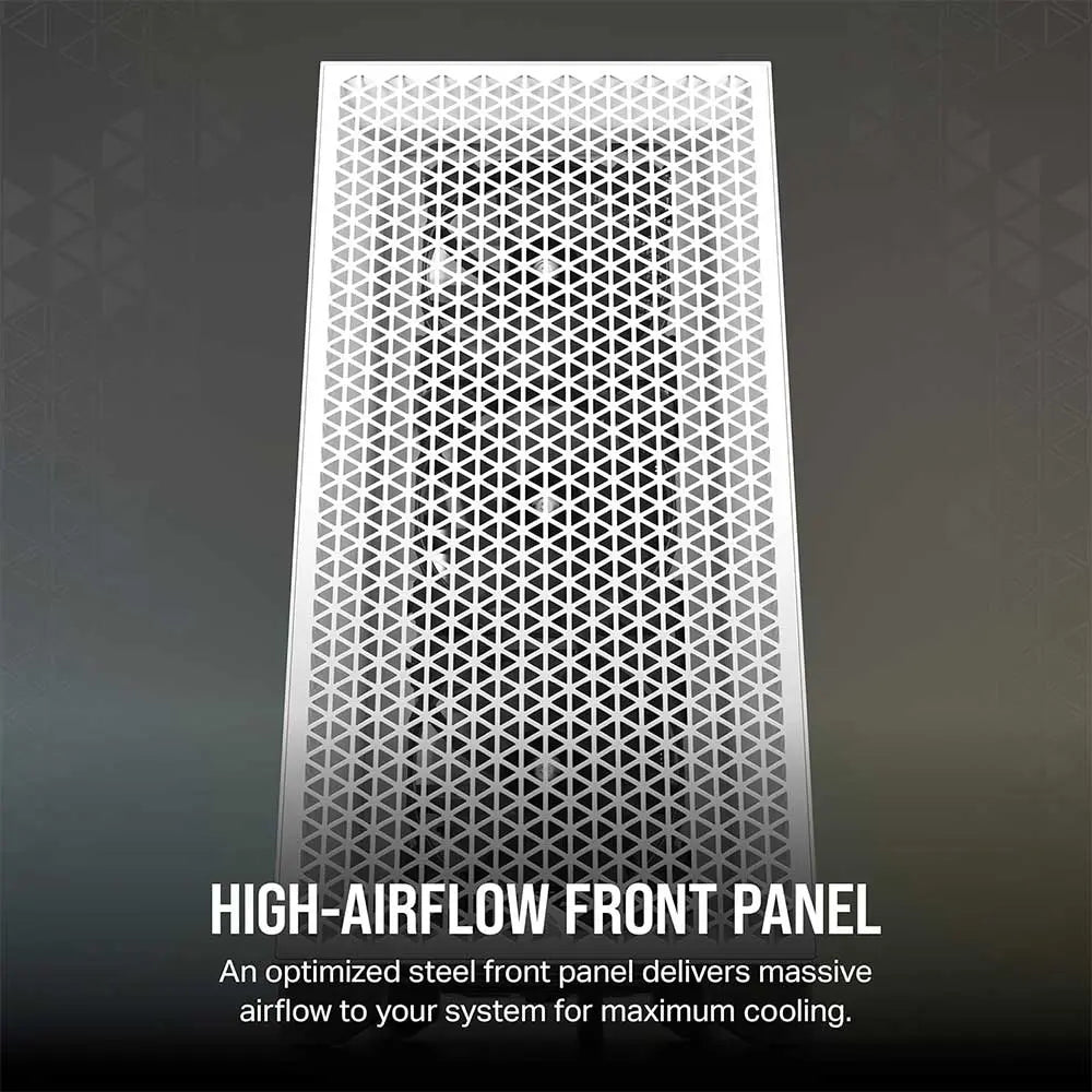 Corsair 3000D Airflow SI Edition Atx Mid Tower Cabinet (White) (CC-9011253-WW) – TechCure India