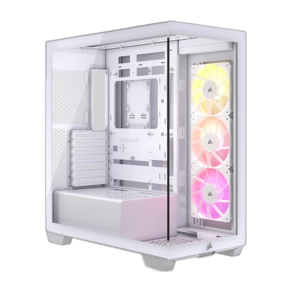 Corsair 3500X ARGB E-ATX Mid Tower Cabinet (White) (CC-9011279-WW) – TechCure India