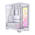 Corsair 3500X ARGB E-ATX Mid Tower Cabinet (White) (CC-9011279-WW) – TechCure India