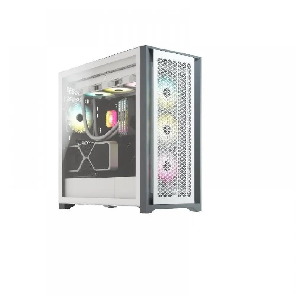 Corsair 5000D Airflow Atx Mid-Tower Case – White (Cc-9011211-Ww) – TechCure India