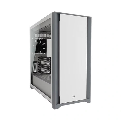 Corsair 5000D Tempered Glass E-ATX White Mid Tower Case – Model CC-9011209-WW – TechCure India
