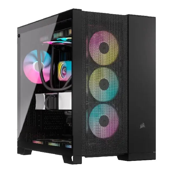 Corsair 6500D Airflow E-Atx Mid Tower Cabinet (Black) (CC-9011259-WW) – TechCure India