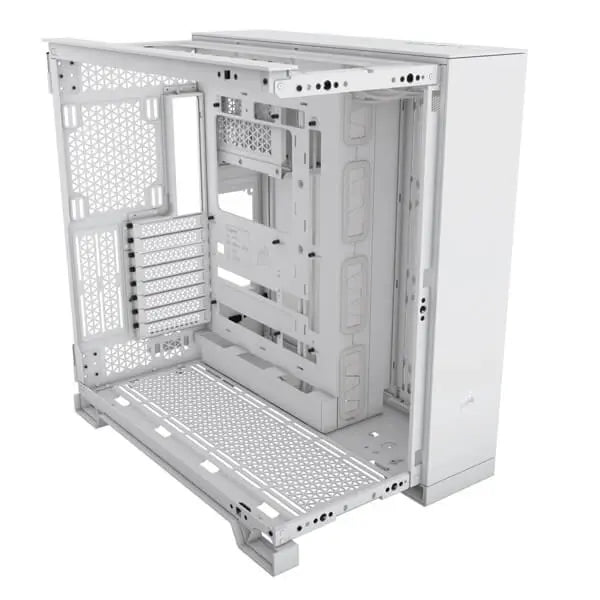 Corsair 6500D Airflow E-Atx Mid Tower Cabinet (White) (CC-9011260-WW) – TechCure India