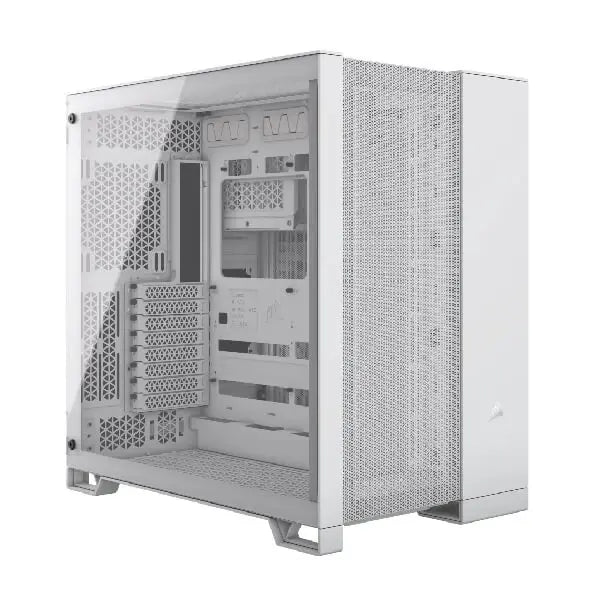 Corsair 6500D Airflow E-Atx Mid Tower Cabinet (White) (CC-9011260-WW) – TechCure India
