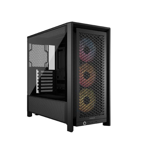 Corsair FRAME 4000D RS ARGB Mid Tower Black Cabinet CC-9011296-WW – TechCure India