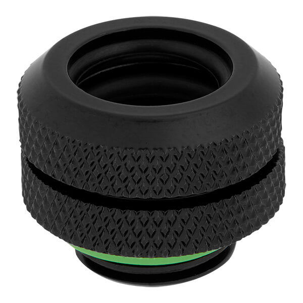 Corsair Hydro X Series XF Hardline 12mm OD Fitting Four Pack (Black) – TechCure India