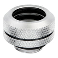 Corsair Hydro X Series XF Hardline 14mm OD Fitting Four Pack (Chrome) – TechCure India