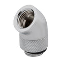 Corsair Hydro X Series XF Hardline 45° Rotary Adapter Twin Pack (Chrome) – TechCure India
