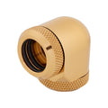 Corsair Hydro X Series XF Hardline 90° 14mm OD Fitting Twin Pack (Gold) – TechCure India