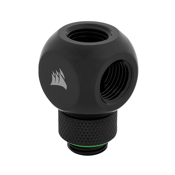 Corsair Hydro X Series XF Hardline Rotary Y-Splitter (Black)