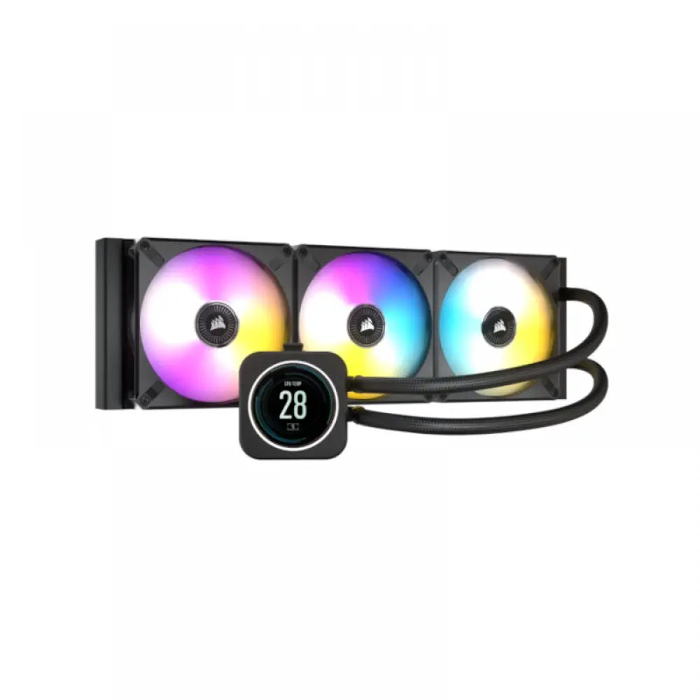 Corsair Icue H150I Elite Lcd Display Liquid Cpu Cooler (Cw-9060062-Ww) – TechCure India