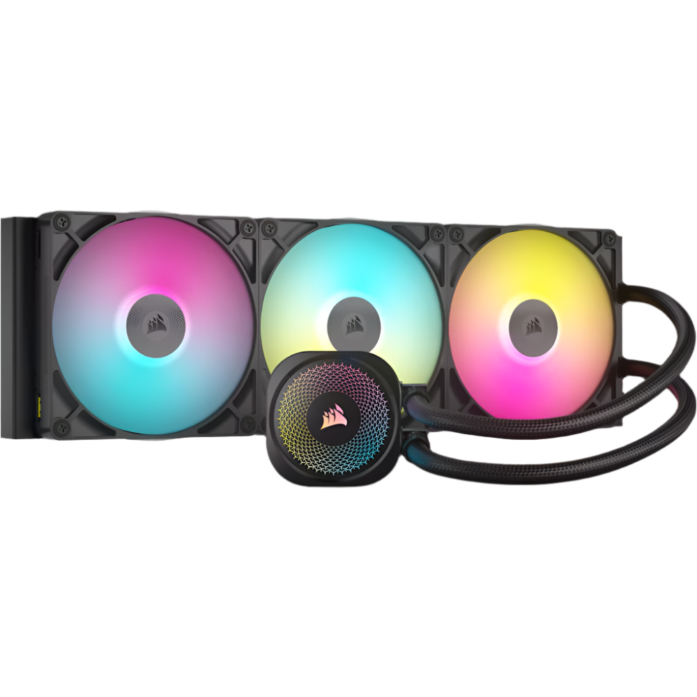CORSAIR iCUE Link Titan 420 RX RGB 420mm CPU Liquid Cooler ( Black ) – TechCure India