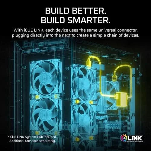 Corsair iCUE LINK TITAN 420 RX RGB Black, 420mm AIO Liquid CPU Cooler – TechCure India