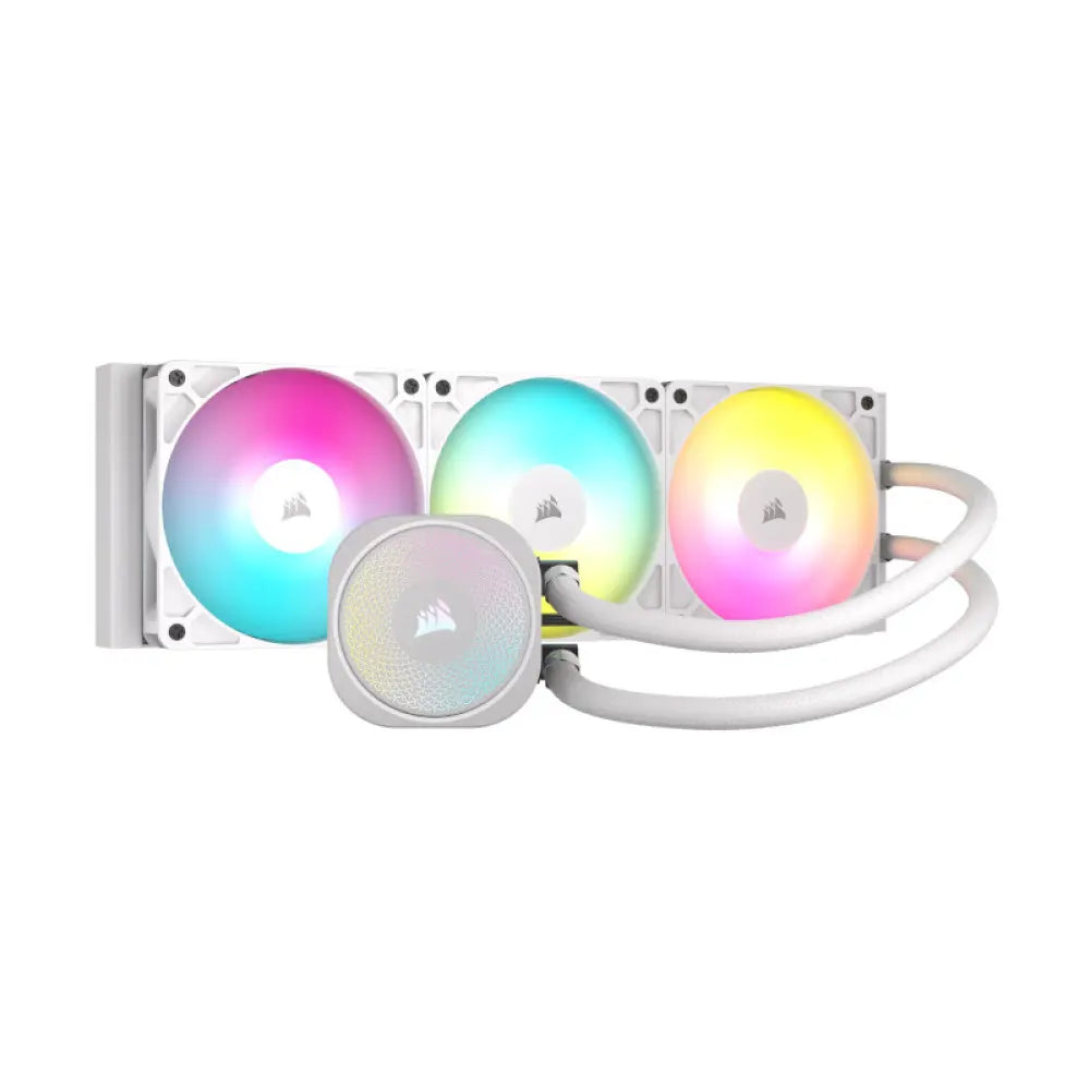 Corsair Nautilus 360 RS ARGB Liquid CPU Cooler White (CW-9060095-WW) – TechCure India