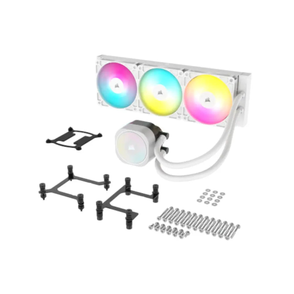 Corsair Nautilus 360 RS ARGB Liquid CPU Cooler White (CW-9060095-WW) – TechCure India