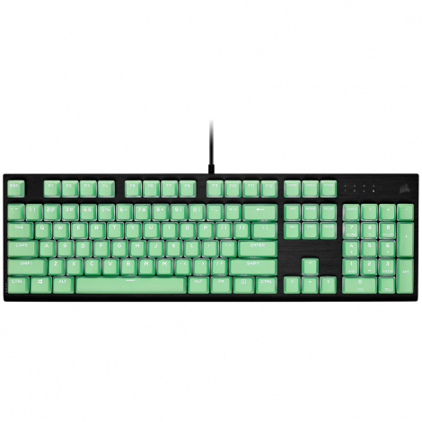 CORSAIR PBT Double Shot Pro Keycap Mod Kit (Mint Green) - 3