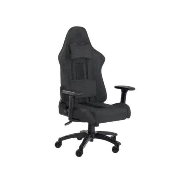 Corsair TC100 Relaxed Fabric Black Grey Gaming Chair – TechCure India