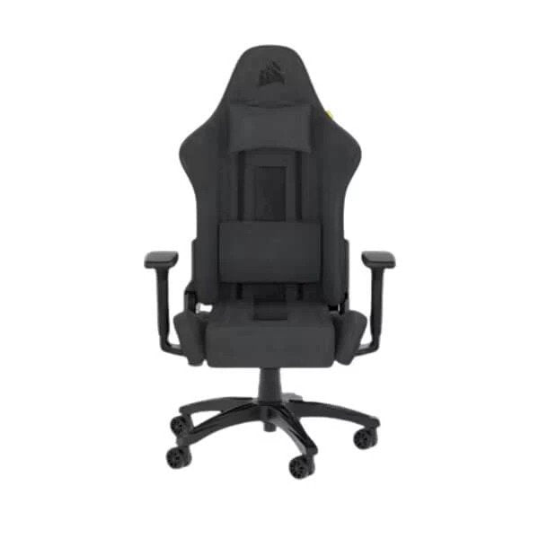 Corsair TC100 Relaxed Fabric Black Grey Gaming Chair – TechCure India