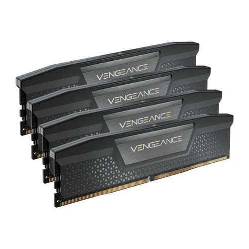 Corsair Vengeance 96GB (24GBX4) DDR5 5600MHz CL38 Black Desktop Memory CMK96GX5M4B5600Z40 – TechCure India