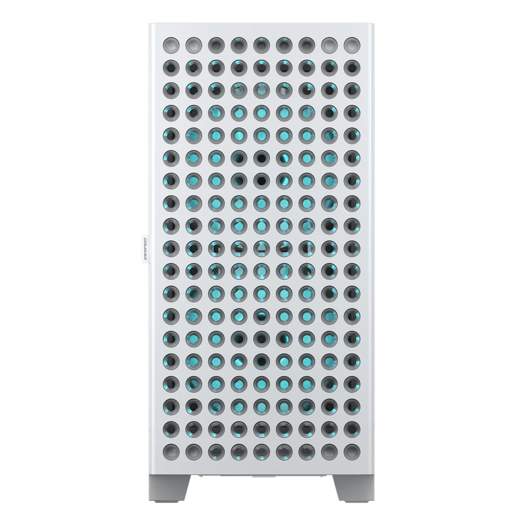 Cougar AIRFACE ECO RGB White Mid Tower Cabinet (CGR-5YA2W-RGB) – TechCure India