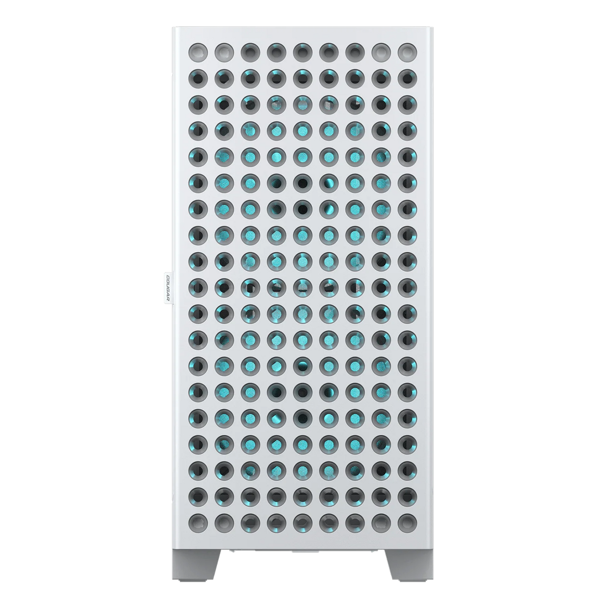 Cougar AIRFACE ECO RGB White Mid Tower Cabinet (CGR-5YA2W-RGB) – TechCure India