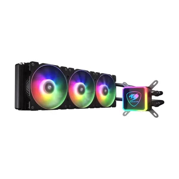 COUGAR AQUA 360 ARGB 360mm CPU Liquid Cooler (Black) - 2