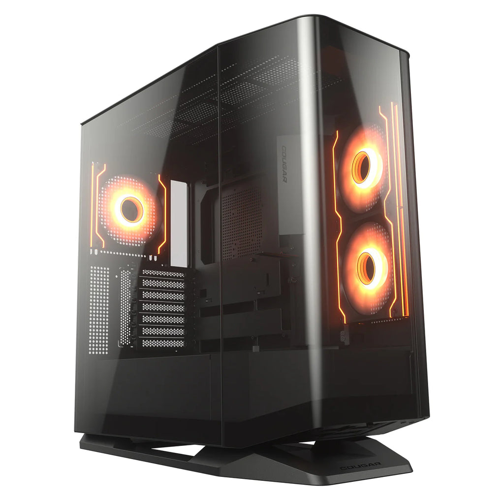 Cougar FV270 RGB Black Mid Tower Cabinet (CGR-58M6B-RGB) – TechCure India