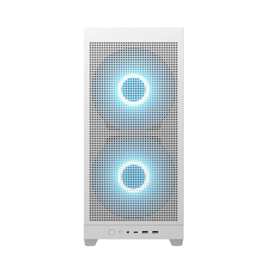 COUGAR MX600 MAX RGB Mid Tower Gaming Cabinet, White – TechCure India