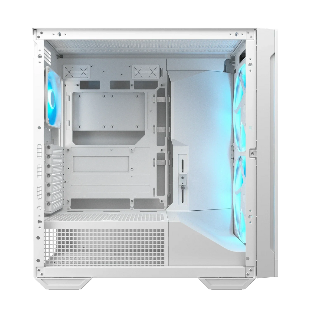 COUGAR MX600 MAX RGB Mid Tower Gaming Cabinet, White – TechCure India