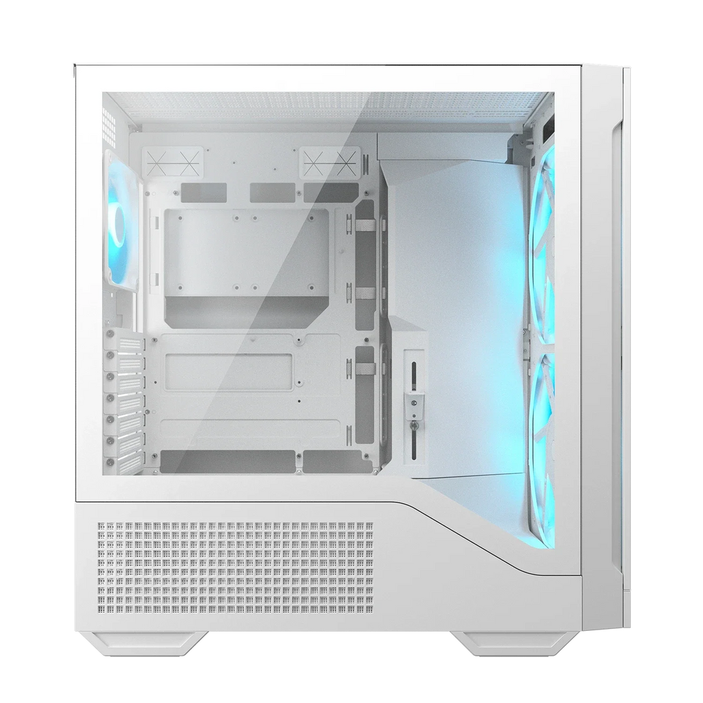 COUGAR MX600 MAX RGB Mid Tower Gaming Cabinet, White – TechCure India