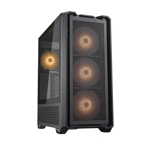 Cougar MX600 RGB E-ATX Full Tower Case – Model CGR-57C9B-RGB – TechCure India