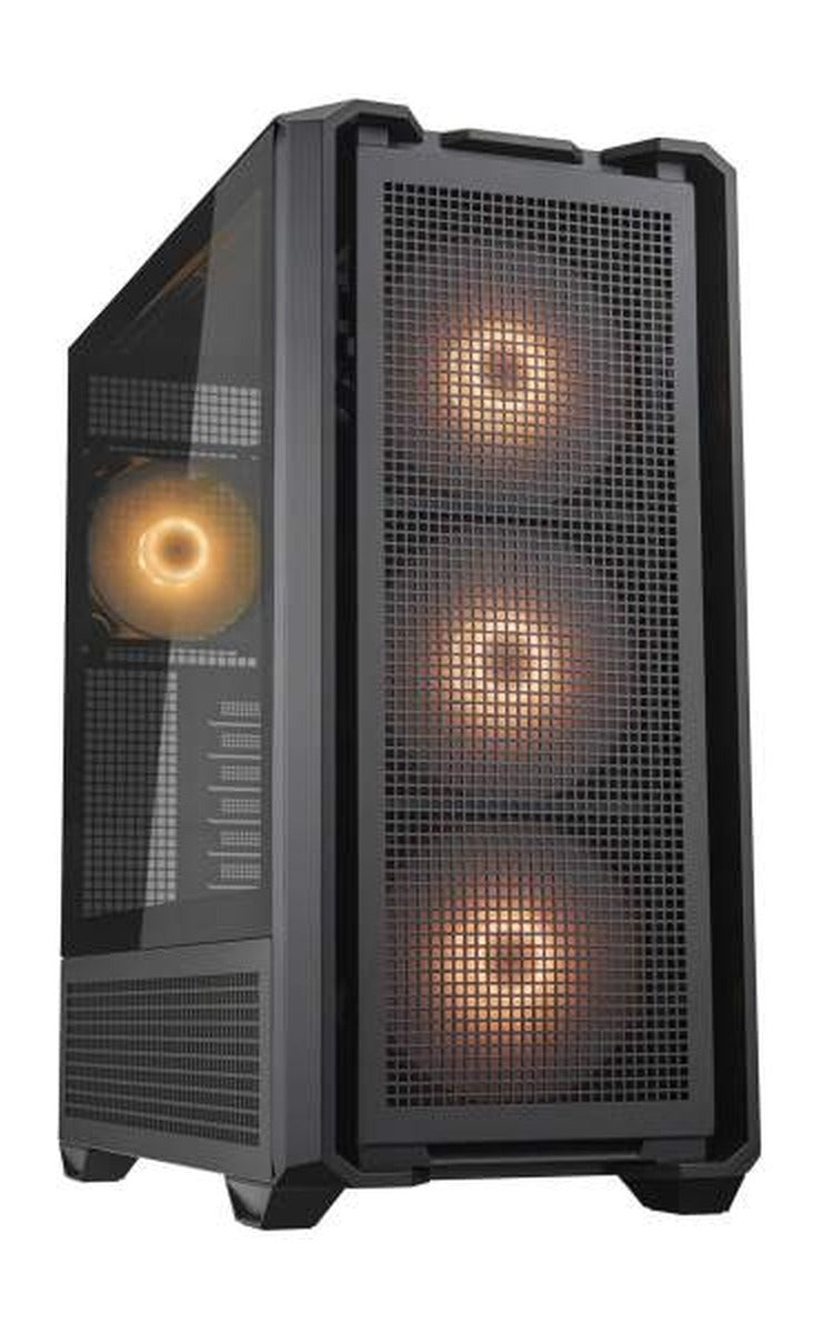Cougar MX600 RGB Full Tower Cabinet (CGR-57C9B-RGB) – Black – TechCure India