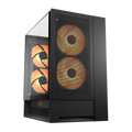 Cougar OMNYX Black Mid Tower Cabinet (CGR-2WA3B-RGB) – TechCure India
