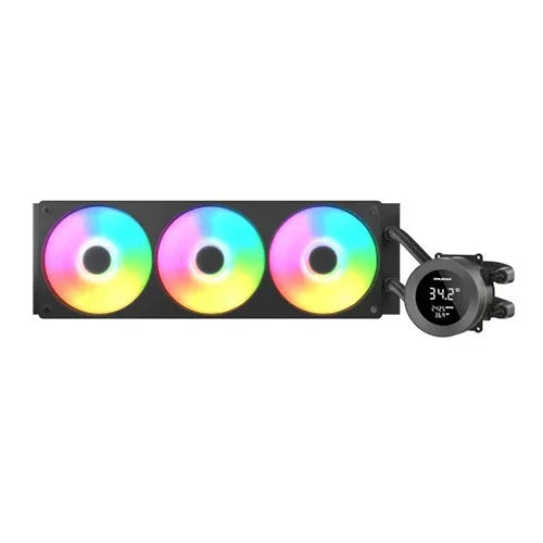 Cougar Poseidon Vistek ARGB 360mm CPU Liquid Cooler with Digital Display – TechCure India
