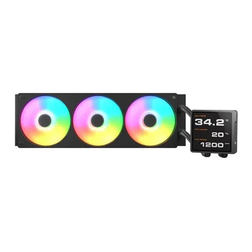 Cougar Poseidon Vistek Pro 360mm ARGB CPU Liquid Cooler with LCD Display – TechCure India