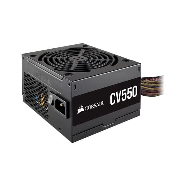 CORSAIR CV550 550W 80+ Bronze Non Modular ATX 2.0 Power Supply - 5