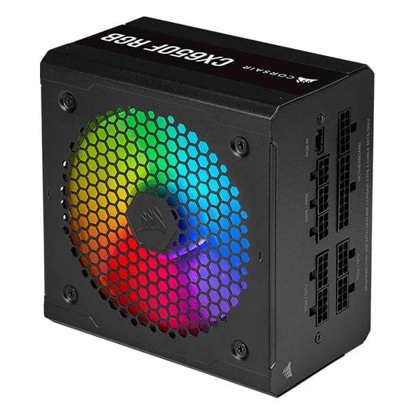 CORSAIR CX650F RGB 80+ Bronze Fully Modular Power Supply (650 W) - 4