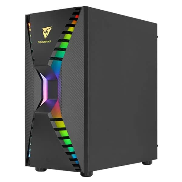 AEROCOOL Cronus ARGB EATX Mid Tower Cabinet (Black) - 3