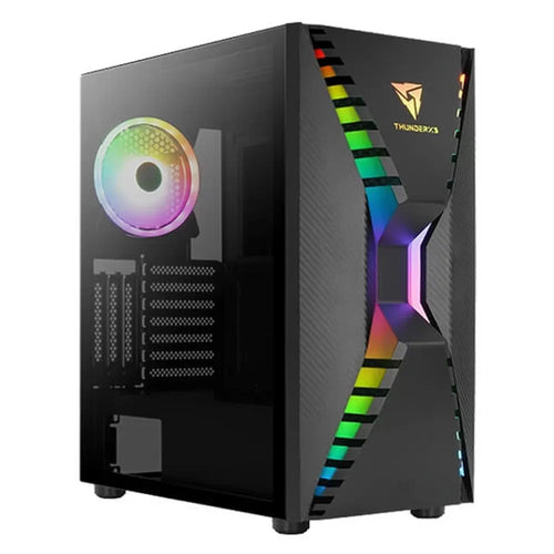 AEROCOOL Cronus ARGB EATX Mid Tower Cabinet (Black) – TechCure India
